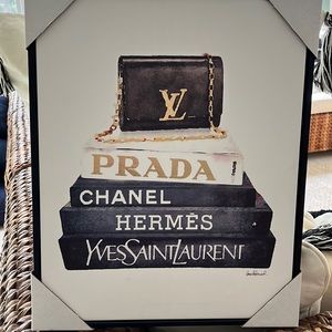 Wall print, new with cardboard corners intact